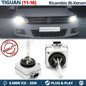 2x Bombillas Bi-Xenon D3S de Repuesto para VOLKSWAGEN TIGUAN 1 11-16 Luz 6.000K Blanco Frio Lámpara 35W 2x Bombillas Bi-Xenon D3S de Repuesto para VOLKSWAGEN TIGUAN 1 11-16 Luz 6.000K Blanco Frio Lámpara 35W