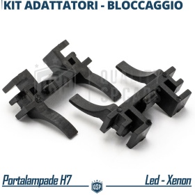 2X Adaptatores del Retenedor Soporte Bombilla para Montaje KIT LED H7 para Fiat
