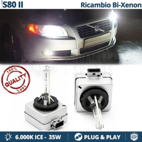 2x Bombillas Bi-Xenon D1S de Repuesto para VOLVO S80 II Luz 6.000K Blanco Frio Lámpara 35W