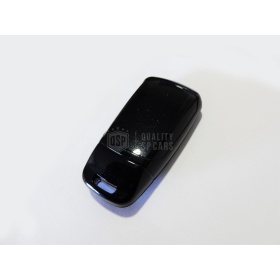 Funda Rígida Llave Mando NEGRO metalizado para Audi A5 (B9/8W6) Carcasa Protectora en Abs Térmico