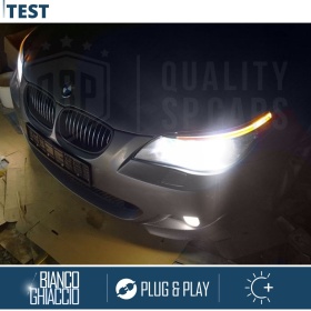 Kit LED H7 para BMW Serie 5 E60 E61 Luces de Cruce CANbus | 6500K Blanco Frío 8000LM