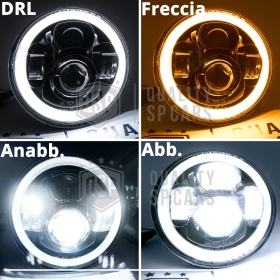 FAROS LED Angel Eyes para MAZDA MX-5 1 (NA), Luz Blanca 6500K | APROBADO