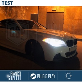 Kit LED H7 para BMW Serie 5 F10 F11 Luces de Cruce CANbus | 6500K Blanco Frío 8000LM