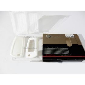 Funda Rígida Llave Mando Blanco para Bmw X3 (F25) Carcasa Protectora en Abs Térmico