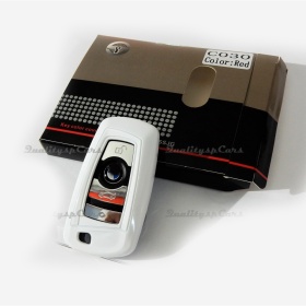 Funda Rígida Llave Mando Blanco para Bmw X3 (F25) Carcasa Protectora en Abs Térmico