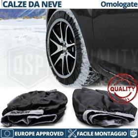 Calcetines de Nieve para Seat Marbella, HOMOLOGADOS para Italia y Europa | Alternativa a Cadenas