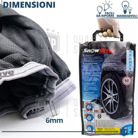 Calcetines de Nieve para Seat Marbella, HOMOLOGADOS para Italia y Europa | Alternativa a Cadenas