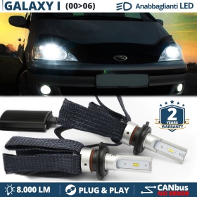 Kit LED H7 para Ford GALAXY mk1 Facelift Luces de Cruce CANbus | 6500K Blanco Frío 8000LM