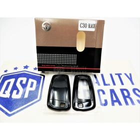 Funda Rígida Llave Mando Negro metalizado para Bmw SERIE 3 (F30/F31) Carcasa Protectora en Abs Térmico
