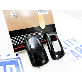 Funda Rígida Llave Mando Negro metalizado para Bmw SERIE 3 (F30/F31) Carcasa Protectora en Abs Térmico