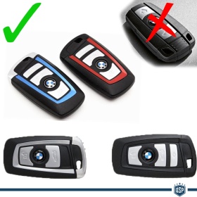 Metallic Red Hard Remote Key Cover for Bmw SERIES 1 (F20/F21) PROTECTOR Shell Case in Thermal Abs