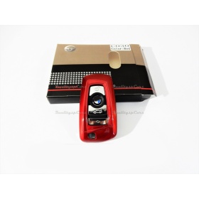 Metallic Red Hard Remote Key Cover for Bmw SERIES 1 (F20/F21) PROTECTOR Shell Case in Thermal Abs