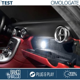 Luces de Guantera LED para MERCEDES | Luces Interiores Coche BLANCAS | CANbus NO Errores