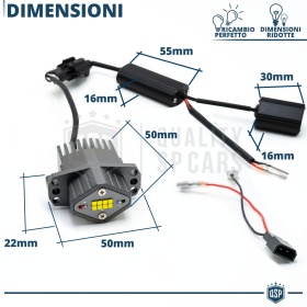 ANGEL EYES LED Para BMW SERIE 3 E90 E91 (05-08) CON XENON | Luz Blanca 80W | CANbus NO ERROR