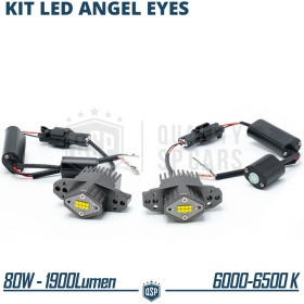 ANGEL EYES LED Para BMW Serie 3 E90 E91 FACELIFT, CON HALÓGENAS | Luz Blanca 80W CANbus