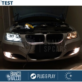 ANGEL EYES LED Para BMW Serie 3 E90 E91 FACELIFT, CON HALÓGENAS | Luz Blanca 80W CANbus