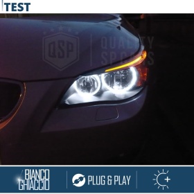 ANGEL EYES LED Para BMW Serie 5 E60 E61 FACELIFT, CON HALÓGENAS | Luz Blanca 60W CANbus