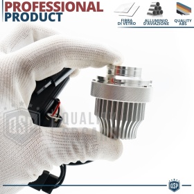 ANGEL EYES LED Para BMW Serie 5 E60 E61 FACELIFT, CON HALÓGENAS | Luz Blanca 60W CANbus