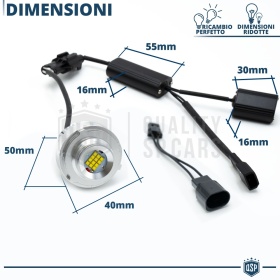 ANGEL EYES LED Para BMW Serie 5 E60 E61 FACELIFT, CON HALÓGENAS | Luz Blanca 60W CANbus