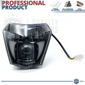 FARO LED para Motocicletas KTM APROBADO Uso Calle | POTENTE Luz Blanca 6500K | Plug & Play