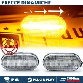 X2 Intermitentes LED Secuenciales para RENAULT Homologados, CANbus No Error