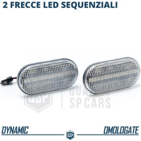 X2 Intermitentes LED Secuenciales para RENAULT Homologados, CANbus No Error