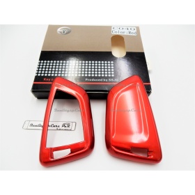 Funda Rígida Llave Mando Rojo metalizado para Bmw Z4 (G29) Carcasa Protectora en Abs Térmico