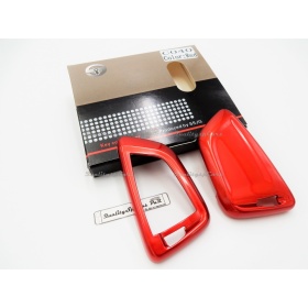 Funda Rígida Llave Mando Rojo metalizado para Bmw Z4 (G29) Carcasa Protectora en Abs Térmico