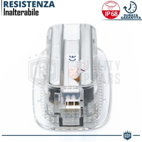 2 Luces LED Visera Parasol para MERCEDES CL C216 | Luces Interiores Coche BLANCAS | CANbus