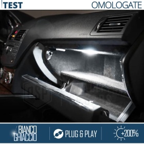 Luces de Guantera LED para MERCEDES CLASE C W204 | Luces Interiores Coche BLANCAS | CANbus