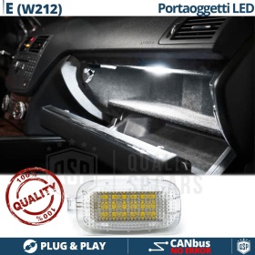 Luces de Guantera LED para MERCEDES CLASE E W212 | Luces Interiores Coche BLANCAS | CANbus