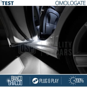 2 LED Courtesy Door Lights for MERCEDES E CLASS W211 | Puddle Lights Cool White | CANbus Error FREE