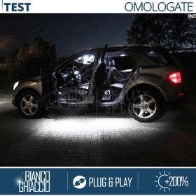 2 Luces de Cortesia LED para MERCEDES ML W164 | Plafones Debajo Puerta Luz BLANCA | CANbus