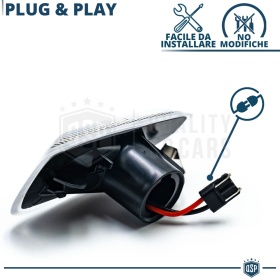 X2 Intermitentes LED Secuenciales para RENAULT Homologados, CANbus No Error