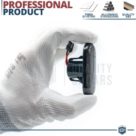 X2 Intermitentes LED Secuenciales para DACIA Homologados, Lente Negra, CANbus No Error