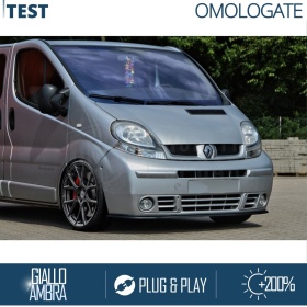 X2 Intermitentes LED para Renault TRAFIC 2 Secuenciales Homologados, CANBUS No Error