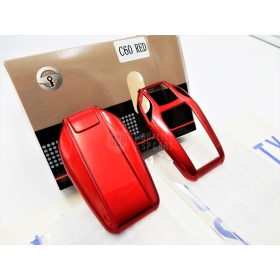 Metallic Red Hard Remote Key Cover for Bmw SERIES 7 (G11 G12) PROTECTOR Shell Case in Thermal Abs