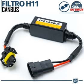 X1 Resistencia Canbus H11 para Bombillas Led  | Decoddificador Anti Error, Anti Parpadeo