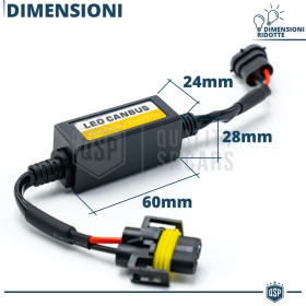 X1 Resistencia Canbus H11 para Bombillas Led  | Decoddificador Anti Error, Anti Parpadeo