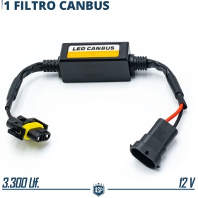 X1 Resistencia Canbus H9 para Bombillas Led  | Decoddificador Anti Error, Anti Parpadeo