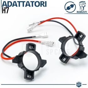 2 Adattatori Portalampada H7 per Volkswagen, Montaggio Kit LED e Xenon | Conversione Luci