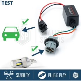 X1 Resistencia CANbus T20 W21W para Bombillas Led | Decoddificador Anti Error, Anti Parpadeo