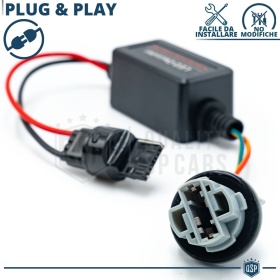 X1 Resistencia CANbus T20 W21W para Bombillas Led | Decoddificador Anti Error, Anti Parpadeo