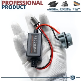 X1 Resistencia CANbus P21W BA15S para Bombillas Led | Decoddificador Anti Error, Anti Parpadeo