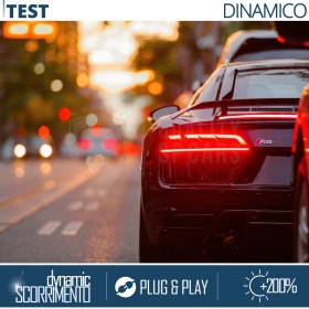 ALERÓN LED Trasero Para Audi TT | Spoiler LED Adhesivo Negro Translúcido