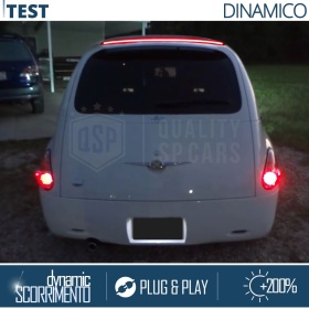 SPOILER LED Posteriore Per Chrysler PT Cruiser | Striscia LED, Alettone Adesivo NERO