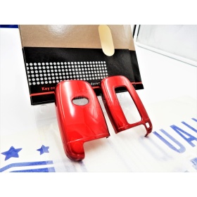 Coque Rigide Clé Télécommande Rouge pour Hyundai Genesis Coupè Housse de Protection en Abs Thermique