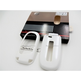 Funda Rígida Llave Mando Blanco para Jeep Cherokee (KL) , Carcasa Protectora en Abs Térmico