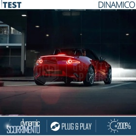 ALERÓN LED Trasero Para Mazda RX-7 | Spoiler LED Adhesivo Negro Translúcido