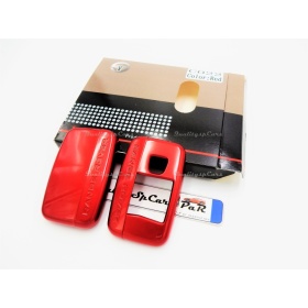 Funda Rígida Llave Mando Rojo para Land Rover Discovery Sport (L550) Carcasa Protectora en Abs Térmico